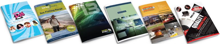 Catalogue design examples