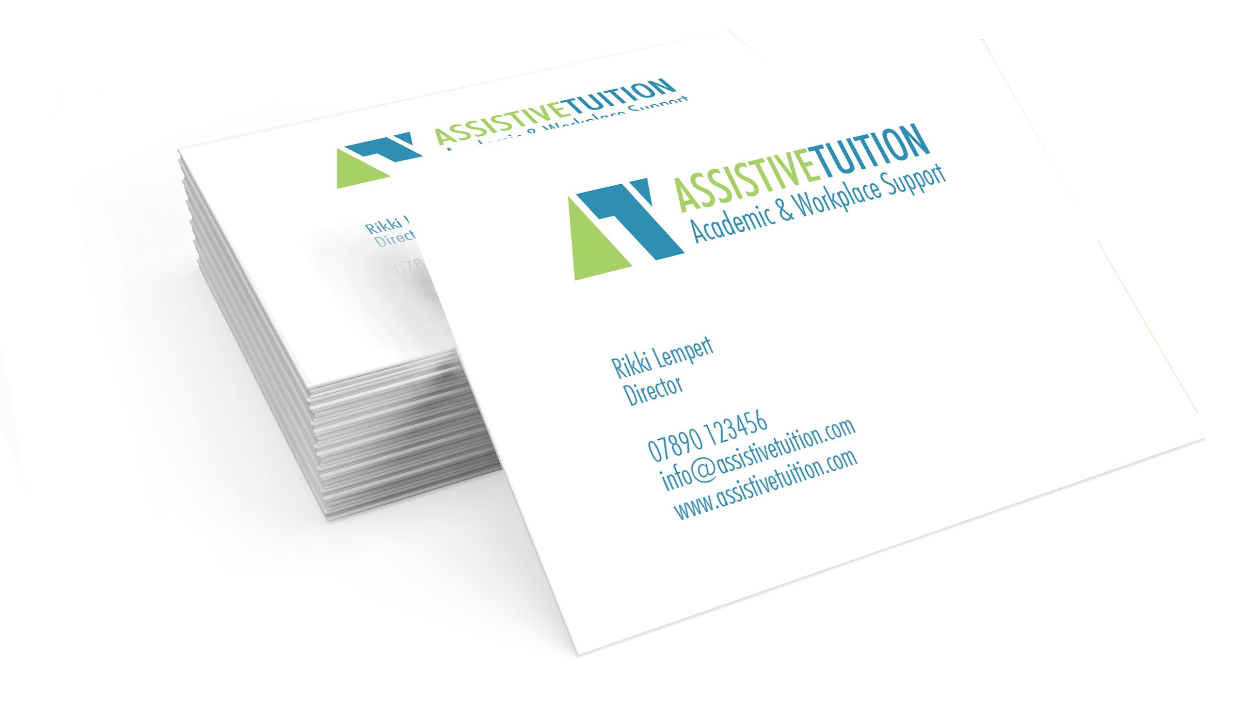 Stack of business cards